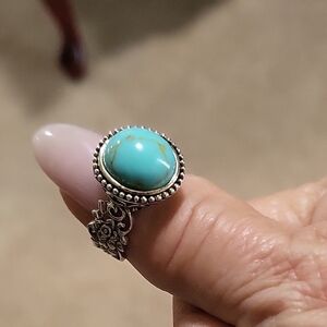 Turquoise Silver Ring